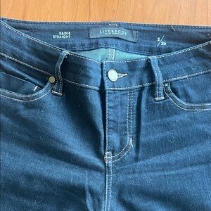 Liverpool Women's Sadie Straight Jeans - Dark Indigo